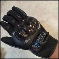 ราคา ส่งจากไทย ถุงมือ ถุงมือขับรถ ถุงมือขับมอเตอร์ไซค์ เต็มนิ้ว สามารถสัมผัสหน้าจอ ไม่อับ มีกันลื่น มีสนับกันล้ม (28380241655)