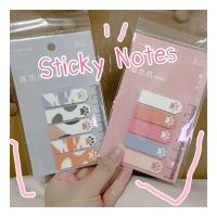 ราคา สติ๊กเกอร์โน๊ต Sticky notes เท้าแมว Cat (18613109040)
