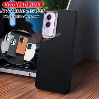 ราคา Vivo Y31 5G 2025 สําหรับ Vivo Y21d Y 21d Y31 VivoY21d 4G 5G สีทึบ Matte Litchi Texture หนังเคสโทรศัพท์สําหรับ VivoY31 Y 31 Soft TPU Slim กันกระแทกปกหลัง (26742859987)