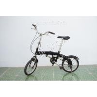 ราคา จักรยานพับได้ญี่ปุ่น - ล้อ 16 นิ้ว - มีเกียร์- อลูมิเนียม - Captain Stag CS+ - สีดำ [จักรยานมือสอง] (26523402055)