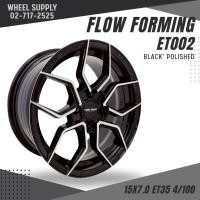ราคา ล้อแม็ก Flow Forming ET002 15x7.0 ET35 4x100 | ล้อแม็กขอบ 15 นิ้ว ล้อแต่งรถยนต์ น้ำหนักเบา แข็งแรง (49852798733)