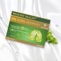 ราคา Wealthy health PM Lung Support อาหารเสริมบำรุงปอด (7241491347)