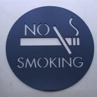 ราคา NO SMOKING หรือ SMOKING AREA ศก. 15 ซม. อะครีลิคเลเซอร์ หนา 2 มิล [ART NO SMOKING 01] (20190555034)