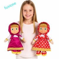 ราคา FUSIONEDGE Masha ตุ๊กตารัสเซีย, อะนิเมะของเล่นตุ๊กตา Mashas และหมีของเล่นเด็กนักเรียนการ์ตูนตกแต่งบ้าน 27 ซม.ตุ๊กตา Masha สําหรับสาว (41717125229)