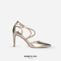 ราคา KENNETH COLE รองเท้าส้นสูงผู้หญิงรุ่น ADELE ANKLE HEELS Champagne สีทอง ( HEL - KF85212LE-290 ) (28392339035)