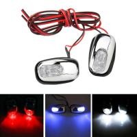 ราคา หัวฉีดสเปรย์ปัดน้ําฝน มีไฟ Led สําหรับล้างรถยนต์ จํานวน 2 ชิ้น (25009278295)