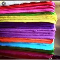 ราคา กระดาษสา แผ่นหนา หลากสี แผ่นละ 10฿ (40627729244)