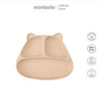 ราคา Mombella จานซิลิโคนเด็กมีตัวดูดกันหล่น Panda Silicone Suction Dinner Plate - Light brownจานข้าวเด็ก ซิลิโคนฟู้ดเกรด BPA (27317779500)