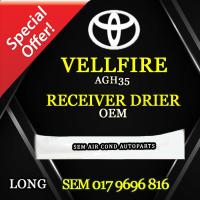 ราคา TOYOTA VELLFIRE AGH35 OEM LONG RECEIVER DRIER/ FILTER DRYER/ CONDENSER FILTER PAD (ระบบแอร์รถยนต์) (PANJAANG) (46951691049)