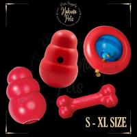 ราคา Kong Dog Toy (Kong Classic / Kong Wobbler / Kong Gyro / Goodie Bone ) ของเล่นสุนัข ของเล่นยาง Mainan Anjing 狗玩具 (20580147145)