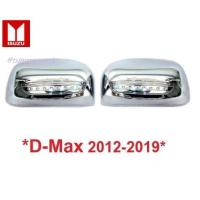 ราคา ครอบกระจก แต่งไฟ LED Isuzu D-max 2012-2019 อีซูซุ ดีแมค ดีแม็กซ์ stealth ครอบกระจกมองข้าง ครอบกระจกข้าง หูกระจก ครอบไฟ (5109126818)