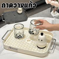 ราคา ที่คว่ำจาน ถาดวางแก้ว ถาดระบายน้ำ วัสดุพลาสติก pp มีตะแกรงรองน้ำ (ถาดเหลี่ยม+ตะแกรง) 2 ชั้น (29484730626)