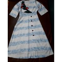 ราคา เดรสยาวปักโคเสทมือ1งานป้ายborichta size xl (4983404985)