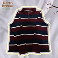 ราคา เสื้อโปโลแขนยาว St. John's Bay งานวินเทจ สีเข้มหล่อๆ มือสอง สภาพดี (40577036606)