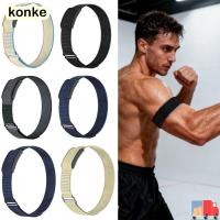 ราคา KONKE Sport Band Bicep Band, Breathable Nylon Fitness Tracker Arm Band, Adjustable Loop Design Replacement Strap for Amazfit Helio Strap (57952543818)