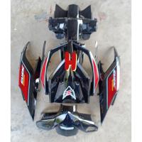 ราคา ชุดสี เฟรม Honda click 110 i ฮอนด้า คลิก 110i click110i ครบชุด 7 ชิ้น รถปี 2008 สีดำ (12848457269)