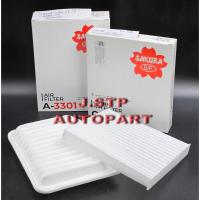 ราคา Set กรองอากาศ+กรองแอร์ Air Filter+Cabin Air Filter TOYOTA Altis (1.6/1.8/2.0) ปี2008-2013, Altis CNG 1.6 ปี2011-2013 (6663505987)