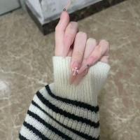 ราคา 秋冬新款粉色芭比克罗欧美风十字架半手工穿戴甲贴片12.26Autumn and Winter New Pink Barbie Crowe European and American Style Cross Semi-handmade Wear and Nail Patch 12.26 (43627559379)