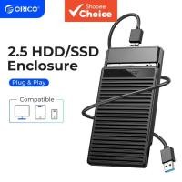 ราคา ORICO กล่องฮาร์ดดิสก์ 2.5 SATA เป็น USB 3.0 Type C กล่องฮาร์ดดิสก์ภายนอก ไม่ต้องใช้เครื่องมือ 5Gbps 4TB SSD ฮาร์ดดิสก์ รองรับ Auto Sleep (25) (49903853365)