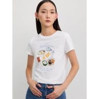 ราคา [Pomelo] เสื้อพิมพ์ลายกราฟฟิก / Grapphic Tee (43622717531)