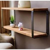 ราคา ชั้นวางของติดผนัง/ชั้นไม้/ชั้นวางของติดผนัง/ชั้นวางหนังสือ คานิส (50303182369)