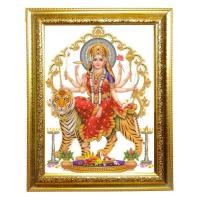 ราคา กรอบรูป พระแม่อุมาเทวี พระแม่อุมาขี่เสือ 8 กร (ปารวตี) เทวีแห่งพลังอำนาจอันยิ่งใหญ่ วาสนาบารมี (28880492383)