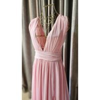 ราคา ชุดราตรีสีชมพู ชุดออกงานสีชมพู size M ชุดเพื่อนเจ้าสาว ชุดไปงานแต่ง ชุดราตรียาว ชุดออกงาน งานป้าย มือสอง ชุดเดินพรมแดง (28778899367)