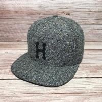 ราคา หมวก Huf Tweed Metal H Strapback Cap Grey (MADE IN USA) (24288661602)
