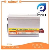 ราคา Suoer Inverter 12v 500w SUOER SDA-500 modifield wave 12v DC TO 220v AC 500VA (42123957589)
