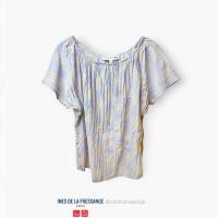 ราคา เสื้อ UNIQLO✖️INES DE LA FRESSANGE Paris แท้ (อก F-37”) (26085752972)