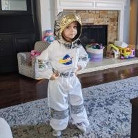 ราคา Melissa & Doug ชุดอาชีพเด็ก ชุดแฟนซีนักบินอวกาศ Role Play Costume - Astronaut ฟรีไซส์ 3-6 ขวบ สูง 100-135 ซม. (29971074709)