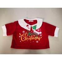 ราคา เสื้อครอปคริสมาสต์สีแดง (24803605028)