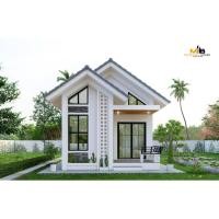 ราคา R04 แบบบ้านหลังน้อย 1 ห้องนอน 1 ห้องน้ำ (41507196937)