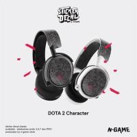 ราคา Steelseries Arctis 3/5 Dota 2 ตัวอักษรรูปลอก/สติ๊กเกอร์ป้องกันผิว (20945029351)