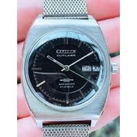 ราคา VINTAGE CITIZEN CUTLESS AUTO DAY DATE 27 JEWELS Model : JAPAN 6-260055-YD ใบพัดคอปเตอร์ หน้าดำ เดิมๆ หายากสุดๆๆๆๆๆๆๆ (4261666822)