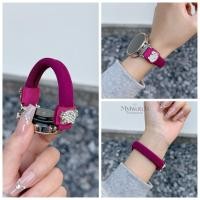 ราคา SAMSUNG 18มม.20มม.22มม.เพชรไนลอนความยืดหยุ่นสําหรับsamsung GalaxyนาฬิกาGT 6 5 4สาวสายรัดข้อมือสําหรับHuaweiนาฬิกาSeries GT 5 4 3 2 PRO Fit 3 42มม.43มม. (28219313370)