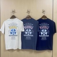 ราคา new 2025 evisu เสื้อยืดแขนสั้นสไตล์ STREET WEAR ลายโลโก้_seagull_สำหรับฤดูร้อนใหม่ 8WET (46103538337)