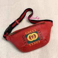ราคา Gucci Logo Belt Bag Red มือสองสภาพดี (28315696784)