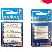 ราคา ถ่านชาร์จ Panasonic Eneloop AA 4pcs+ AAA 4pcs ของแท้ ประกัน 6 เดือน (2404074915)