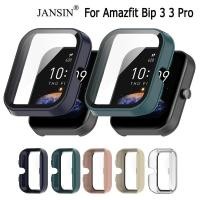 ราคา เคส Amazfit Bip3 เคส + ฟิลม์กระจกในตัว case สําหรับ Amazfit Bip 3 Bip3 Pro Smart Watch นาฬิกาอัฉริยะ เคสกระจกนิรภัย (24319618377)