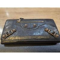 ราคา Balenciaga กระเป๋าสตางค์บาลอง มือสอง สีดำ (25284476559)