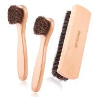 ราคา ชุดทำความสะอาดรองเท้าหนังคุณภาพสูง สำหรับดูแลรองเท้าบูต มีแปรงขนม้ายและขนนุ่ม (52554287516)