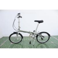 ราคา จักรยานพับได้ญี่ปุ่น - ล้อ 20 นิ้ว - เกียร์ 7 สปีด - อลูมิเนียม - Dahon Route - สีเงิน [จักรยานมือสอง] (47302561312)