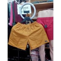 ราคา กางเกงขาสั้นบ็อกเซอร์ UNISEX สีเหลืองเข้ม (44355726811)