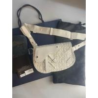 ราคา ของแท้ กระเป๋าSaddle messenger bag Dior Oblique jacquard (25307365045)
