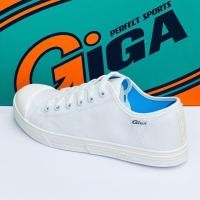 ราคา GIGA GF01 รองเท้าผ้าใบผูกเชือก สีขาว (ไซส์ 36-40) (27257564810)
