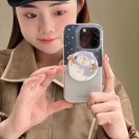 ราคา CX64 For iPhone 17 Air 16 Pro Max 16E 15 Plus 14 13 Mini 11 12 X Xs XR 7 8 SE2 SE3 SE4 Phone case With magnetic stand (43125754269)