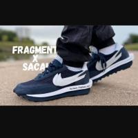 ราคา Fragment Design x Sacai x Nike LDWaffle “Blackened Blue” (40509454668)