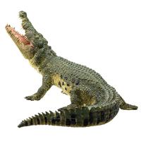 ราคา โมโจ 387162 NILE CROCODILE MOVING JAW สัตว์สวนสัตว์ป่าเล่นโมเดลฟิกเกอร์ของเล่นพลาสติก (42757981262)