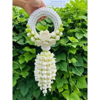 ราคา พวงมาลัยไหว้วันแม่พวงมาลัยมะลิพวงมาลัยโครเชต์**พรีออเดอร์** (11606611248)